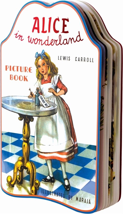 Alice in Wonderland Picture Shape Book (Paperback)