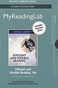 Efficient and Flexible Reading New Myreadinglab With Pearson Etext Standalone Access Card (Pass Code, 10th)