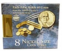 Nickel Size Coin Tubes (Hardcover, BOX)