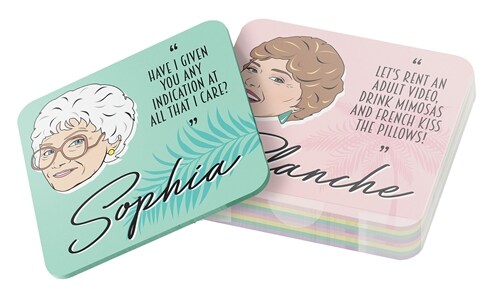 The Golden Girls Drink Coasters: 8 Cork Coasters (Other)