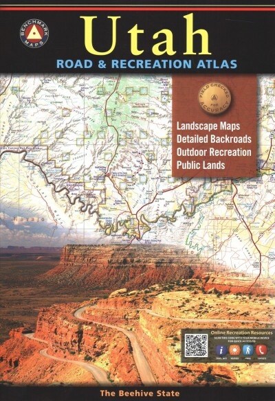 Utah Road & Recreation Atlas (Paperback, 9, Revised)