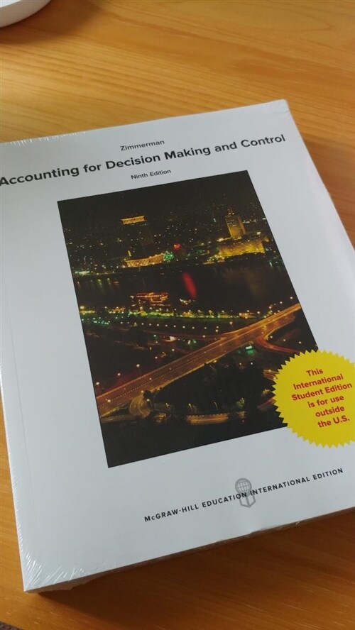 [중고] Accounting for Decision Making and Control (Paperback, 9 Rev ed)
