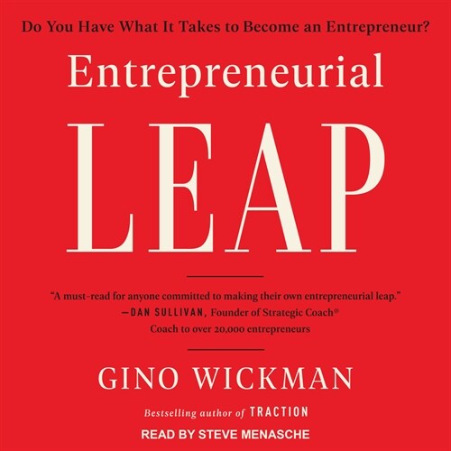 Entrepreneurial Leap: Do You Have What It Takes to Become an Entrepreneur? (MP3 CD)