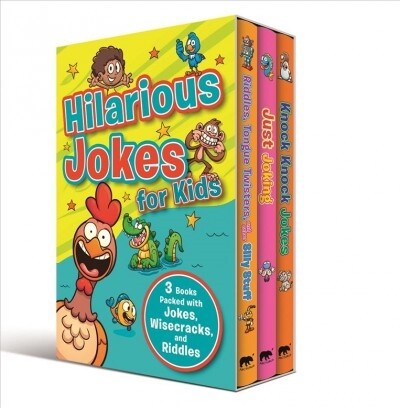 Hilarious Jokes for Kids: 3 Books Packed with Jokes, Wisecracks, and Riddles (Boxed Set)