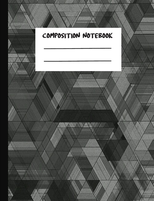Composition Notebook: College Ruled Lined Pages Book - 7.44 x 9.69 - 160 Pages Journal Notebook for Writing (Paperback)