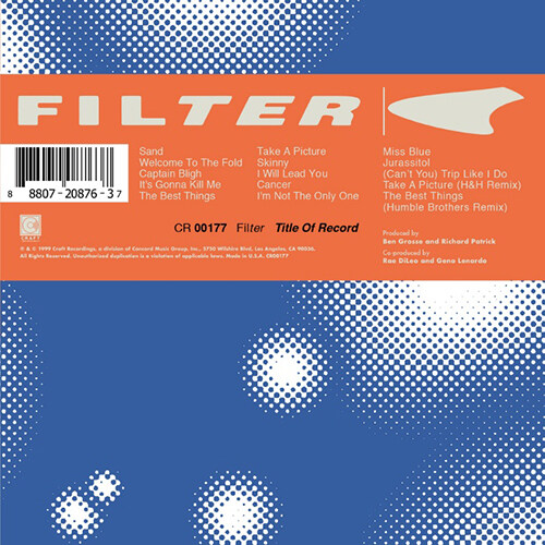 [수입] Filter - Title Of Record (20th Anniversary)
