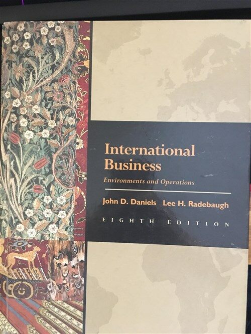 [중고] International Business : Environments and Operations (Hardcover)