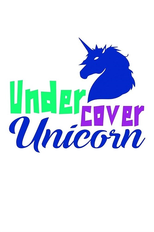 Undercover Unicorn: Personal Goals Journal (Paperback)