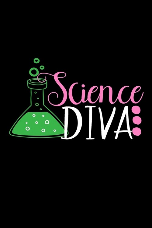Science Diva: Student Writing Journal With Blank Lined Pages - WIDE RULED - Class Notes Composition Notebook (Paperback)