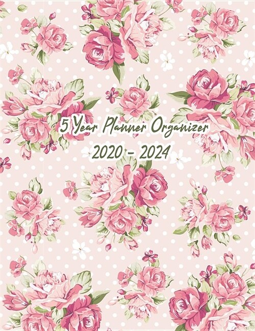 5 Year Planner Organizer: 2020-2024: Monthly Schedule Organizer - Agenda Planner for The Next Five Years, 60 Months Calendar, Appointment Notebo (Paperback)