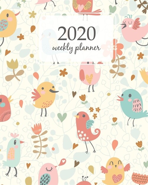 2020 Weekly Planner: Calendar Schedule Organizer Appointment Journal Notebook and Action day With Inspirational Quotes Set of eight forest (Paperback)