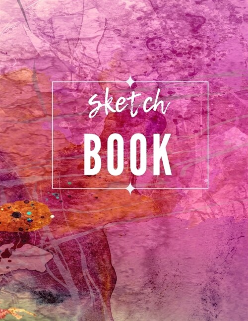 sketchbook: journal for artists - 8.5 x 11 -120 pages large blank paper best sketch book for girls and kids drawing art (Paperback)