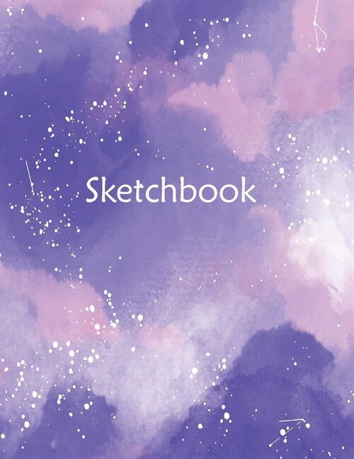 Sketch Book: Personalized Artist Large Notebook for Drawing, Practice Drawing, Paint, Write, Creative Doodling or Sketching: 110 Pa (Paperback)