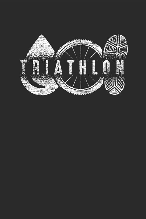 Triathlon Icon: Triathlon Notebook, Blank Lined (6 x 9 - 120 pages) Sports and Recreations Themed Notebook for Daily Journal, Diary, (Paperback)