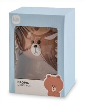 Line Friends Money Box (Brown) (Other)