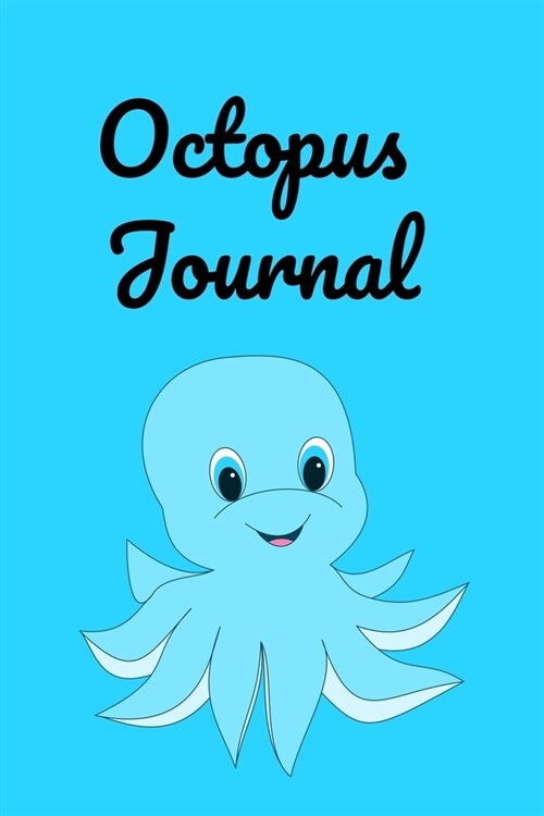 Octopus Journal: College Ruled Lined Paper (Paperback)