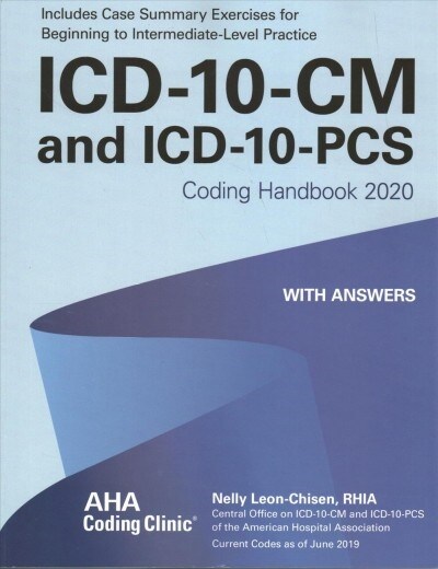 ICD-10-CM and ICD-10-PCs Coding Handbook with Answers 2020 (Mass Market Paperback)