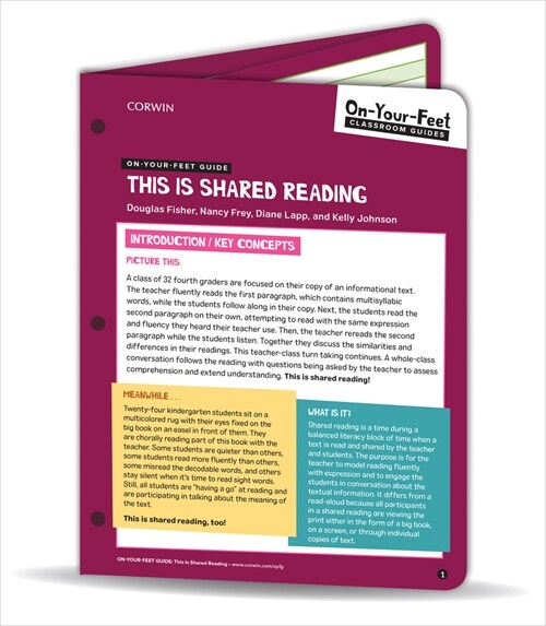 On-Your-Feet Guide: This Is Shared Reading, Grades K-6 (Loose Leaf)