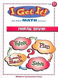 I Get It! Problem Solving, Level D (Paperback, Student)