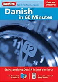 Berlitz Danish in 60 Minutes (Compact Disc, Booklet)