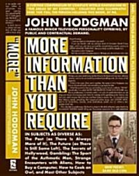 More Information Than You Require (Hardcover)