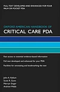 Oxford American Handbook of Critical Care PDA (Audio CD)