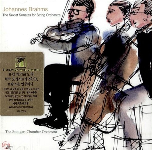 [중고] Brahms - The Sixtet Sonatas for String Orchestra