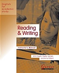 Reading and Writing (Paperback, Teachers Manual, American Ed.)