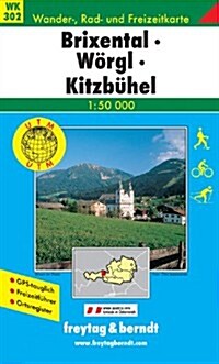 Kitzbuhl Map (Paperback)