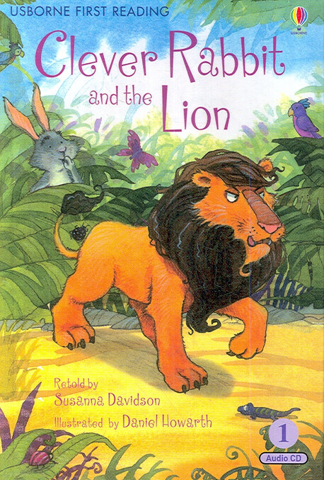 [중고] Usborn First Readers Set 2-01 / Clever Rabbit and the Lion (Paperback + CD )