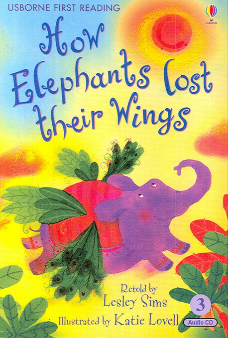 [중고] Usborn First Readers Set 2-03 / How Elephants Lost Their Wings (Paperback + CD )