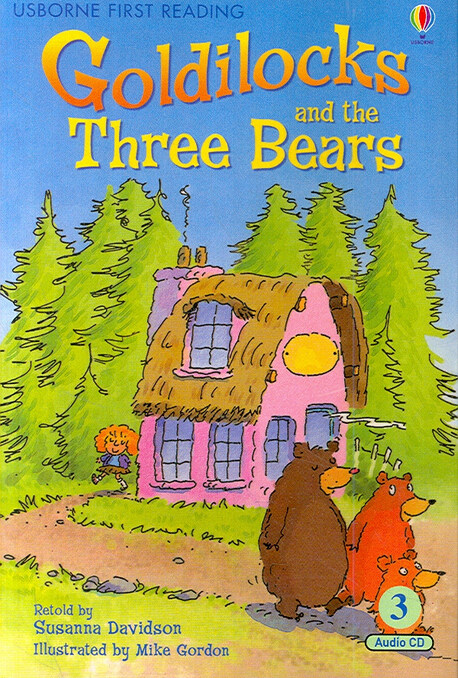 Usborn First Readers Set 4-03 / Goldilocks and the Three Bears (Paperback + CD )