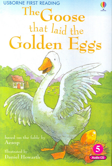 Usborn First Readers Set 3-05 / The Goose that laid the Golden Eggs (Paperback + CD )