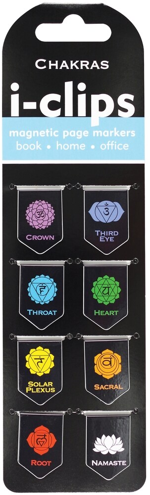 Chakras I-Clips Magnetic Page Markers (Other)