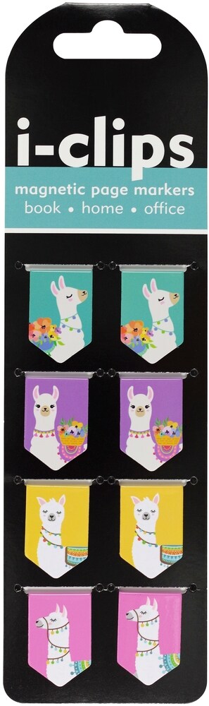 Llamas I-Clips Magnetic Page Markers (Other)