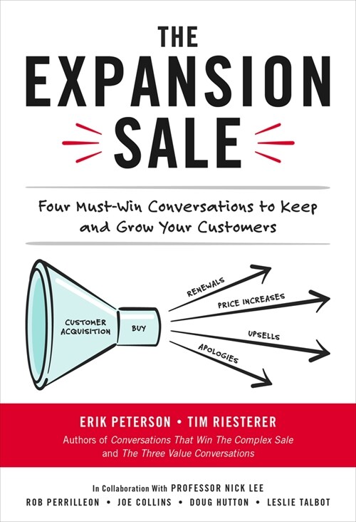 The Expansion Sale: Four Must-Win Conversations to Keep and Grow Your Customers (Hardcover)