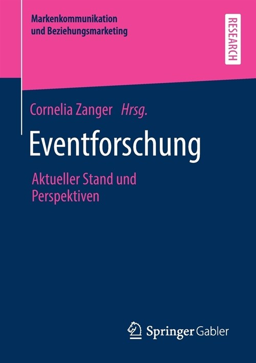 Eventforschung: Aktueller Stand Und Perspektiven (Paperback, 1. Aufl. 2019)