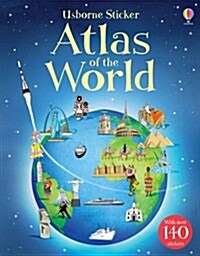 Sticker Atlas of the World (Paperback)