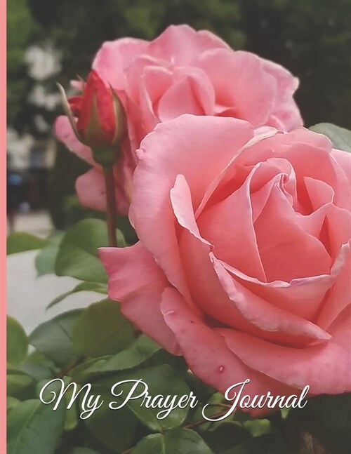 My Prayer Journal - Two Pink Roses and one Red Rose Bud: A Daily Guide to Prayer and Thanksgiving (Paperback)