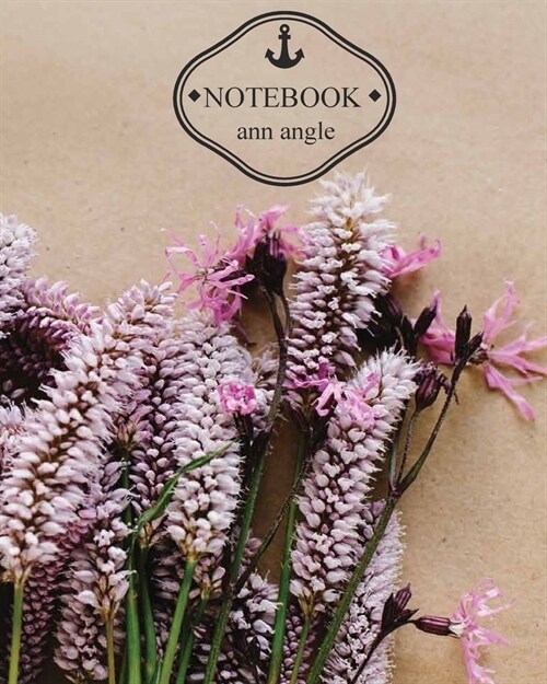 Notebook: Notebook: Plant with pink Flowers: Journal Dot-Grid, Graph, Lined, Blank No Lined: Book: Pocket Notebook Journal Diary (Paperback)