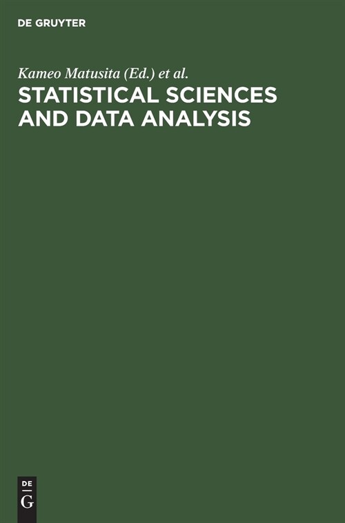 Statistical Sciences and Data Analysis: Proceedings of the Third Pacific Area Statistical Conference (Hardcover, Reprint 2020)