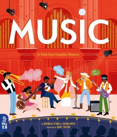 Music: A Fold-Out Graphic History (Hardcover)