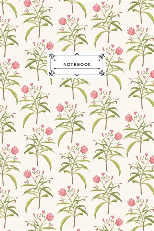Notebook: Floral Lined Journal Notebook, 120 pages (6x9) (Paperback)