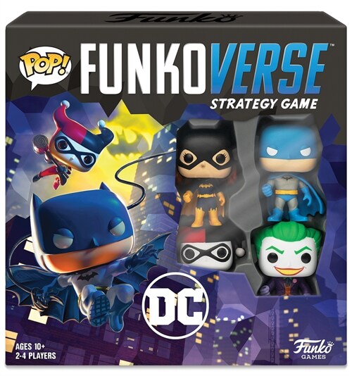 Funkoverse Strategy Game DC Comics 100 Base Set (Board Games)