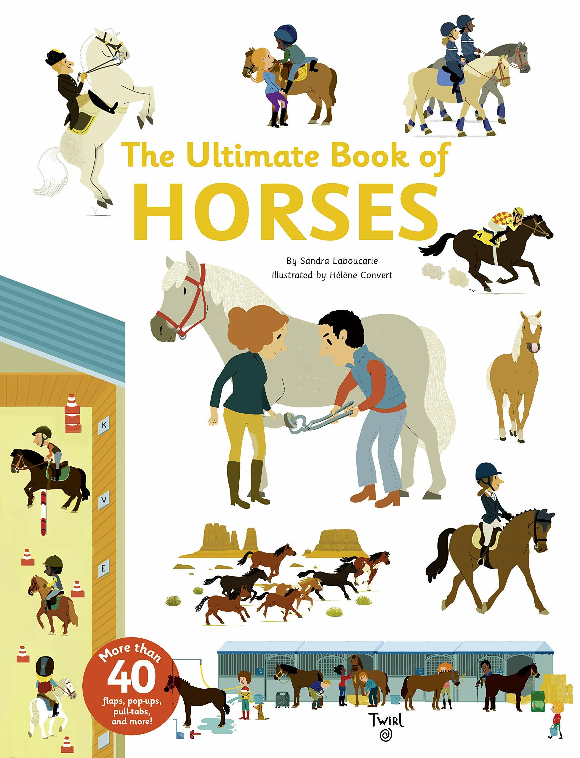 [중고] The Ultimate Book of Horses (Hardcover)