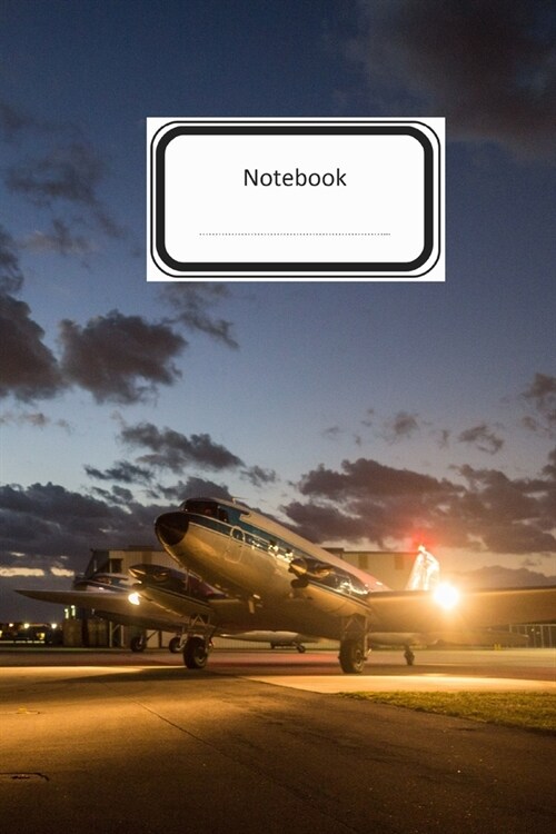 Notebook: Aviation #12 Composition notebook, Journal, Diary (110 Pages, Blank, 6 x 9) (Paperback)