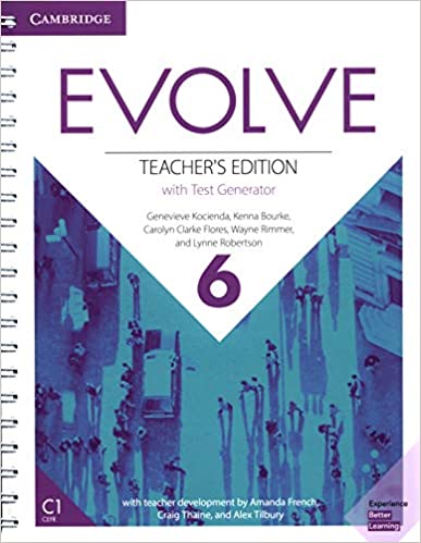 Evolve Level 6 Teachers Edition with Test Generator (Multiple-component retail product)