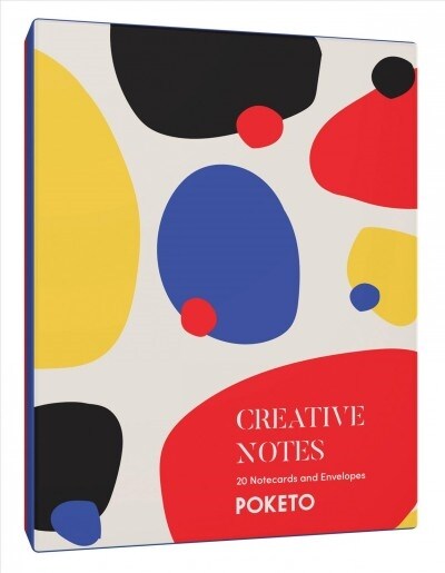 Creative Notes: 20 Notecards and Envelopes (Greeting Cards with Colorful Geometric Designs, Minimalist Everyday Blank Stationery for a (Novelty)