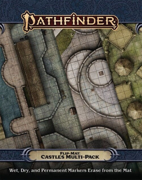 Pathfinder Flip-Mat: Castles Multi-Pack (Game)