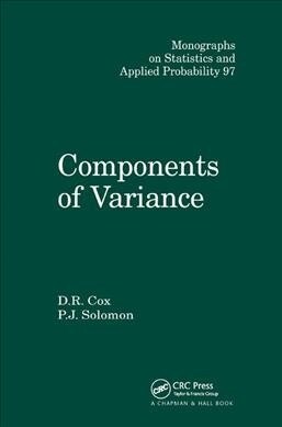 Components of Variance (Paperback, 1)